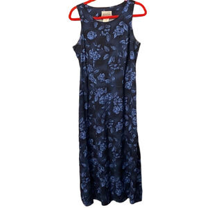 Jodi Michael Sleeveless Long Floral Dress